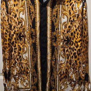 2019 Zara Baroque Printed Versace Inspired Shirt